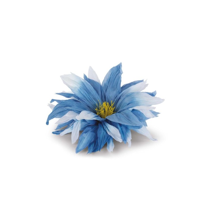 FIORE IN CARTA BLU D.50CM.